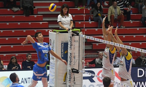 Volley: A2 Maschile, Girone Blu: Spoleto vola, Bergamo cede un punto