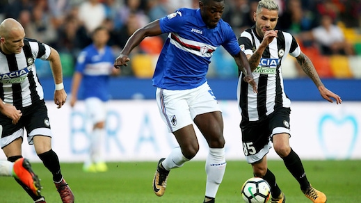 Serie A Sampdoria, lavorano a parte Zapata e Capezzi