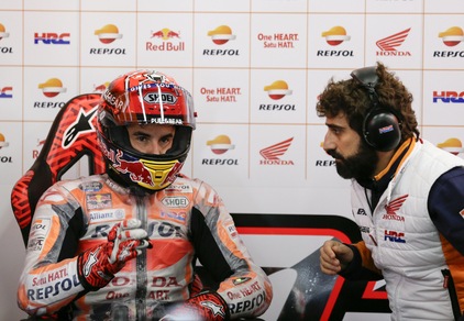 MotoGp Giappone: Marquez-Dovizioso nelle libere, Rossi 12°