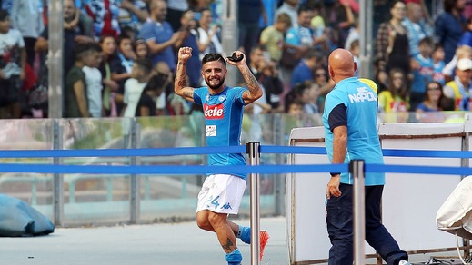 Serie A, Roma-Napoli: Insigne gol, fine tabù a 3,30