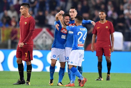 Roma-Napoli 0-1: Insigne gol, Sarri sbanca l'Olimpico