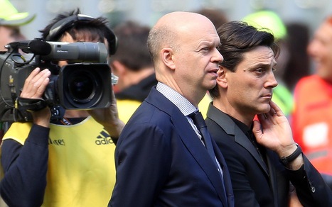 Milan, Fassone: «Mi aspettavo un altro inizio ma c'è ancora fiducia in Montella»