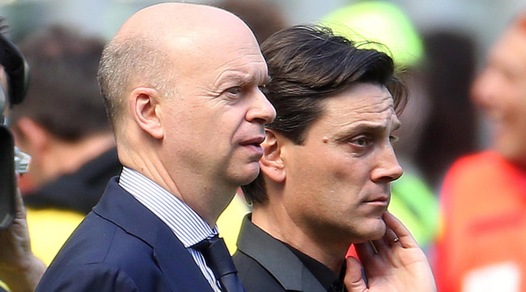 Milan, Fassone: «Mi aspettavo un altro inizio ma c'è ancora fiducia in Montella»
