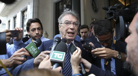 Inter, Moratti: «Rizzoli? Certi episodi mi hanno fatto arrabbiare»