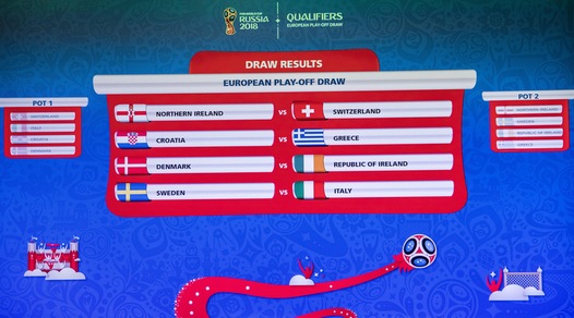 Sorteggi playoff Mondiali: sarà Svezia-Italia, ritorno a Milano