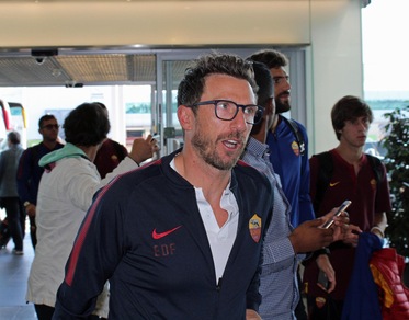 Champions League, Di Francesco: «La Roma non giocherà per il pari»