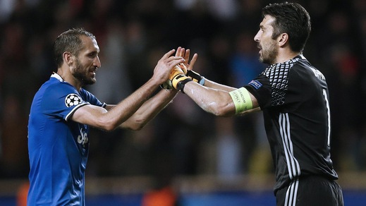 Juventus, Chiellini: «Buffon merita il premio Fifa»