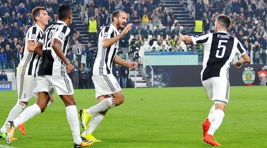 Juventus-Sporting Lisbona 2-1: Pjanic e Mandzukic firmano la rimonta