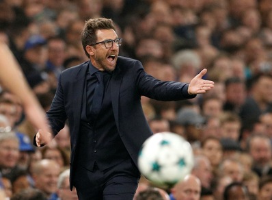 Roma, Di Francesco: «C'è rammarico, se giochi così devi vincerla»