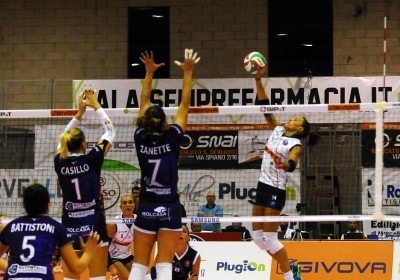 Volley: A2 Femminile, in quattro al comando