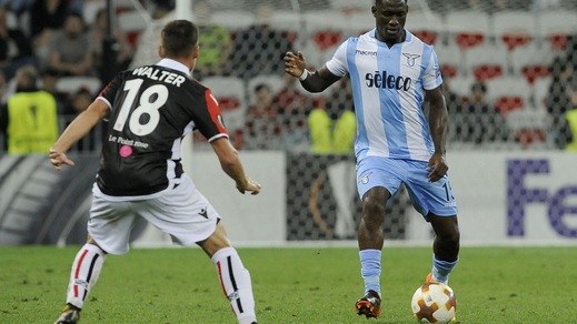 Europa League Nizza-Lazio 1-3, il tabellino