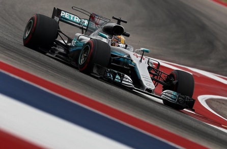 F1, Gp Usa: Hamilton guida anche le seconde libere, Vettel è 3°