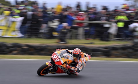 MotoGp Australia: Marquez in testa nelle Fp3, Rossi in Q1
