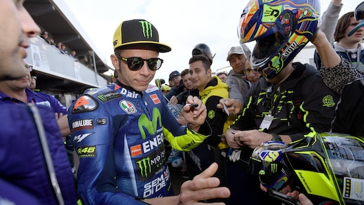 MotoGp Australia, Rossi: «Speriamo in una gara asciutta»