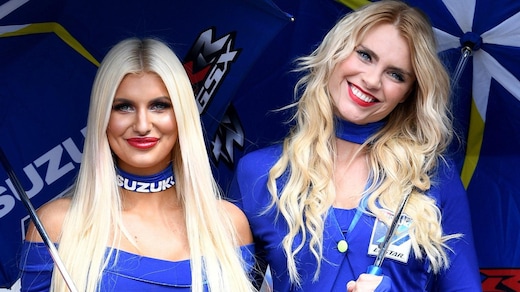 MotoGp, il fascino delle "bionde"