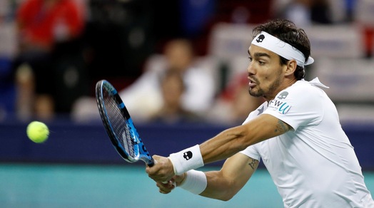 Tennis, Stoccolma: Fognini si ferma in semifinale