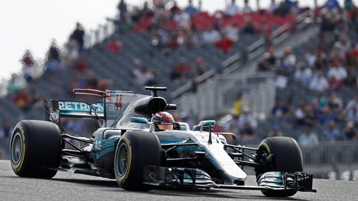 F1 Usa: terze libere ad Hamilton, Vettel 2°