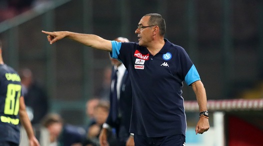 Napoli, Sarri: «Due punti persi, Spalletti ministro della Difesa»