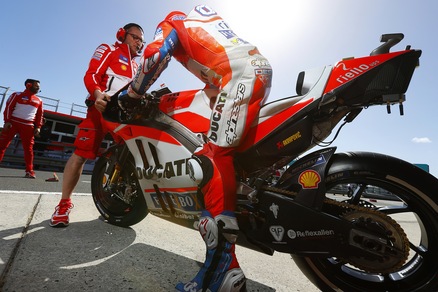 MotoGp Australia, Dovizioso: «Errore mio, ma la Ducati non gira»