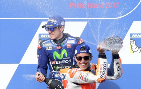 MotoGp Australia, Vinales: «Gara divertente, peccato per il campionato»