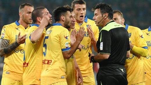 Serie B, un turno di stop a Brighenti del Frosinone