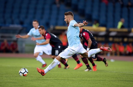 Serie A, Lazio-Cagliari 3-0: Immobile fa 13, poi chiude Bastos