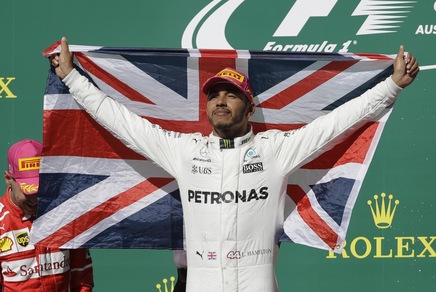 F1 Usa: vince Hamilton, Vettel e Raikkonen sul podio