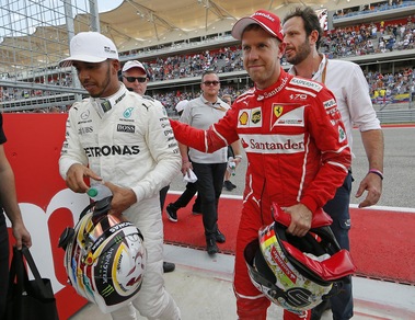 F1 Ferrari, Vettel: «Hamilton è stato più veloce»