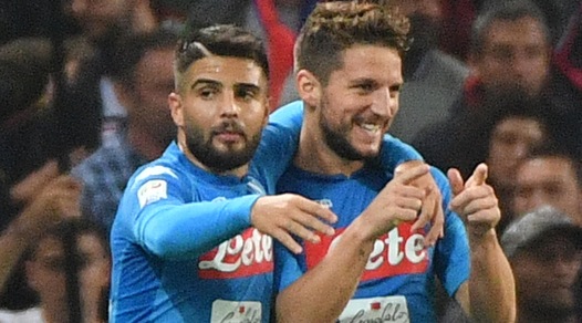 Serie A, Genoa-Napoli 2-3: Mertens show a Marassi