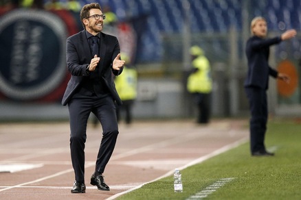 Roma, Di Francesco: «Lo scudetto? A marzo speriamo di essere in corsa»