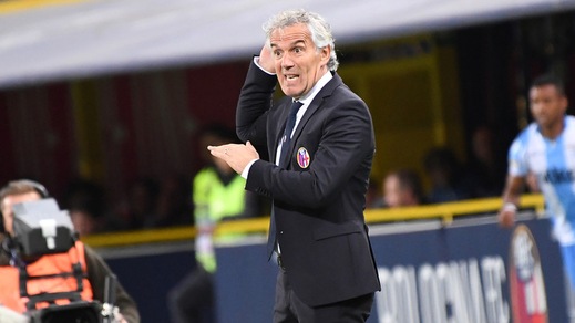 Serie A Bologna, Donadoni: «La Lazio poteva dilagare»