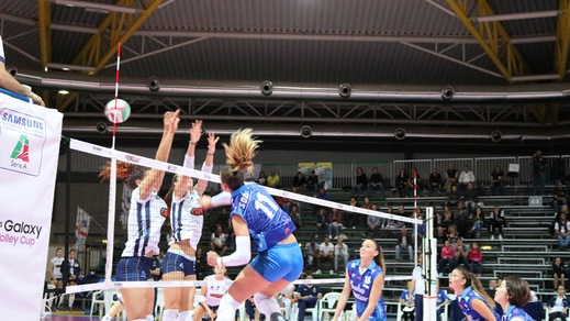 Volley: A2 Femminile, Olbia supera il Club Italia al quinto set