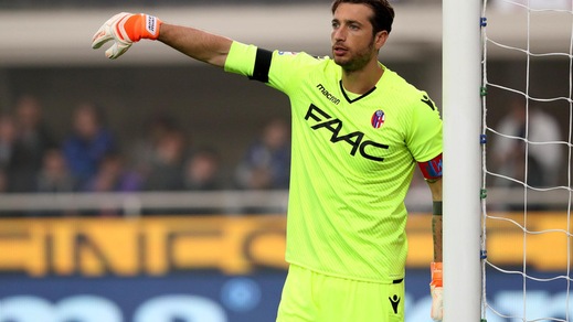 Serie A Bologna, lesione di primo grado per Mirante