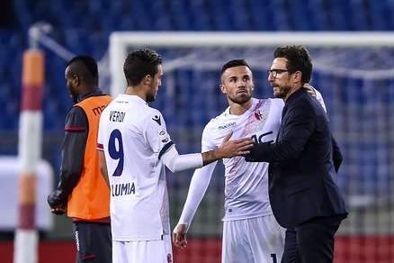 Di Francesco: «Mio figlio potrà venire alla Roma quando io andrò via»