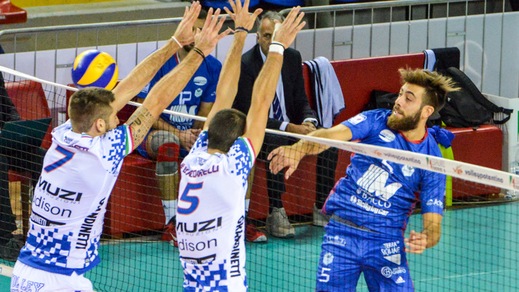 Volley: A2 Maschile, Girone Bianco: negli anticipi si impongono Potenza Picena e Grottazzolina