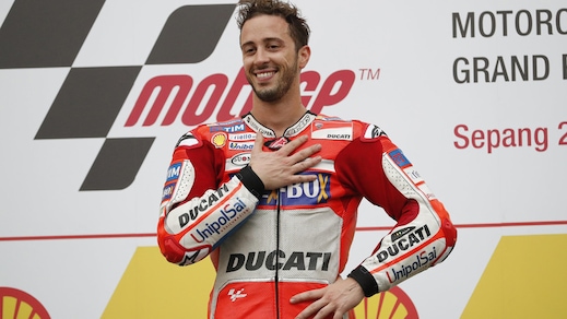 MotoGp Malesia, Dovizioso: «Non ho chiesto aiuti alla squadra»