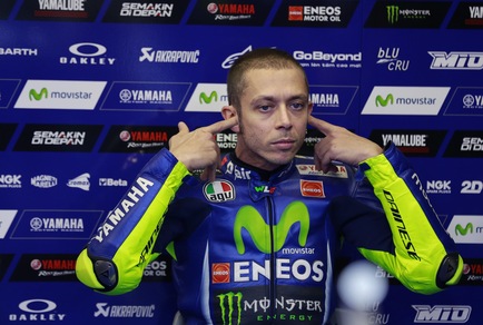 MotoGp Malesia, Rossi: «Sull’asciutto saremmo stati competitivi»