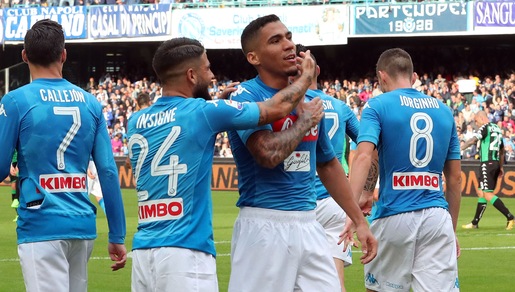 Napoli-Sassuolo 3-1: Sarri torna in testa alla classifica