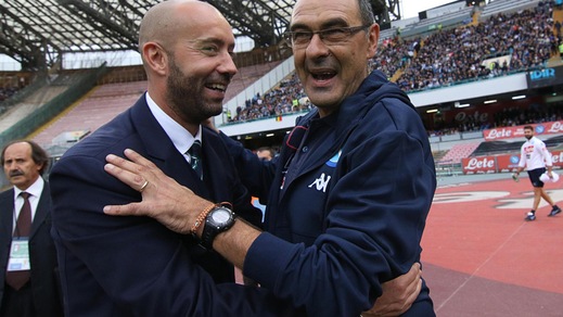 Serie A Sassuolo, Bucchi: «Napoli favorito per lo scudetto»