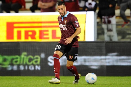 Serie B Salernitana, lesione Sprocati: out un mese