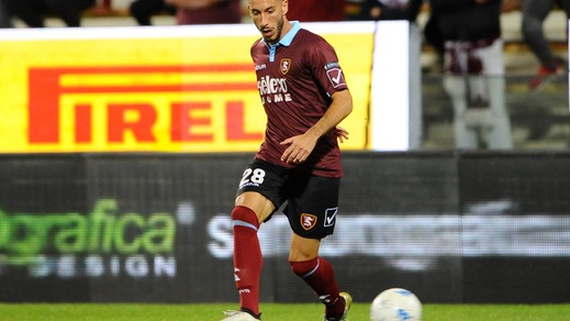 Serie B Salernitana, lesione Sprocati: out un mese