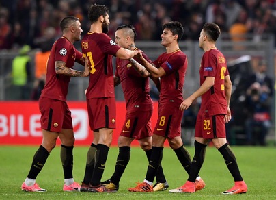 Champions, Roma favorita per la vittoria del girone