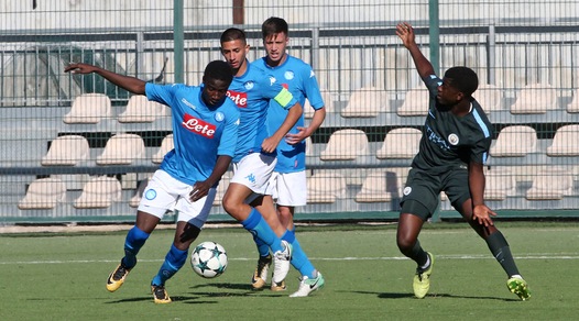 Youth League, Napoli-Manchester City 3-5: la qualificazione si complica