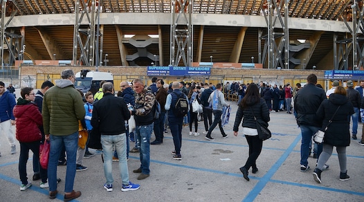 Napoli-City, sale l'entusiasmo Champions al San Paolo
