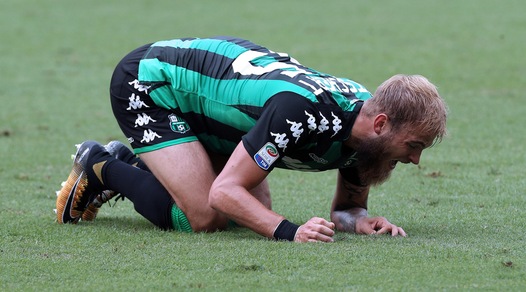 Serie A Sassuolo, Letschert si è rotto il crociato: torna tra 5-6 mesi