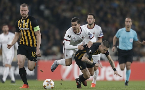 Aek Atene-Milan 0-0: vince la noia, Montella resta in bilico