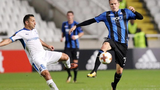 Europa League, Apollon Limassol-Atalanta 1-1: il tabellino