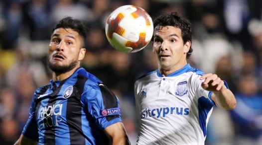 Europa League, Apollon-Atalanta 1-1: pari beffa di Zelaya, qualificazione rinviata