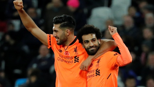 Salah trascina il Liverpool, che doppietta al West Ham!