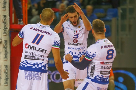 Volley: A2 Maschile, Girone Bianco: vincono Potenza Picena e Castellana Grotte